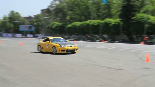 Subaru VS Toyota Supra. Drive competition