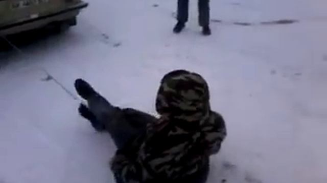 супермен на покрышке жесть