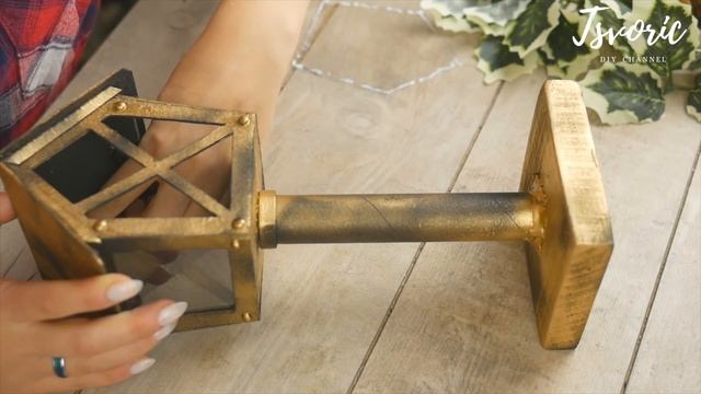 How To Make A Flashlight Out Of Cardboard / Как сделать фонарик из картона / DIY TSVORIC