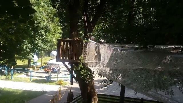 Веревочный парк в Коломне.