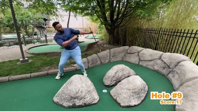 Hole In One! | Let's Play Pirate Mini-Golf With Mr. Blake! | Awesome Vids 4 Kids