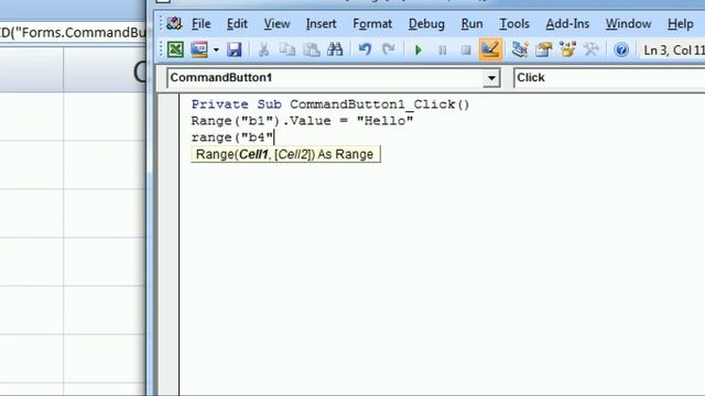 #10 Command Button In VBA || Macros In Excel || Excel -VBA Hindi Tutorial
