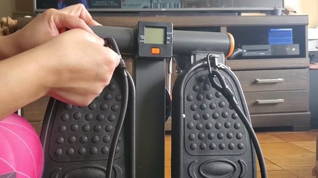 Niceday Exercise Steppers With Resistance Bands - Hydraulic Fitness Stepper