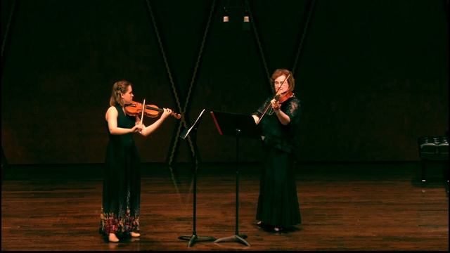 Duo In G For Violin And Viola By Mozart - Laena Grace & Elisabeth Adkins