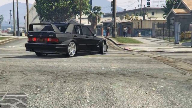 GTA V | MERCEDES 190E EVOLUTION II 1990 | GTA 5 MOD