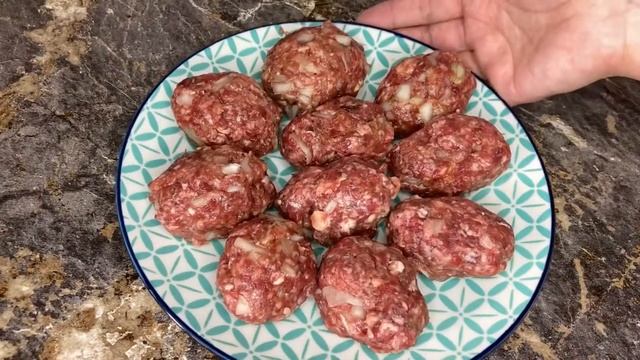 Сытный ужин из фарша.Обед или ужин.Ен онай тағам @Gulsaya Kozhina