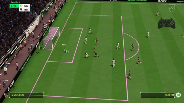 EA FC 24 Squad Battles #6 Убрал 4-х и забил