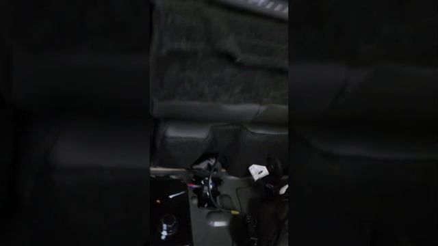 Снятие задних сидений и подушек безопасности