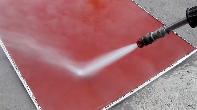 Полимерный пол испытание ROZA-POLA