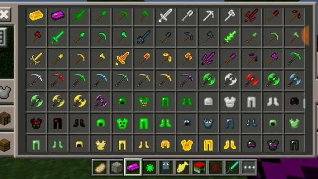 Обзор мода на броню из мобов в Майнкрафт пе. Обзор мода MobsDrops на Inner Core.