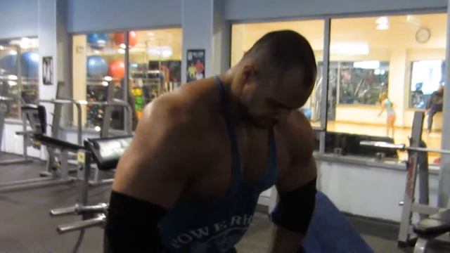 IFBB-Pro Vladimir Agrinskiy /Chest, Delts, Triceps, Calves/ May 2014