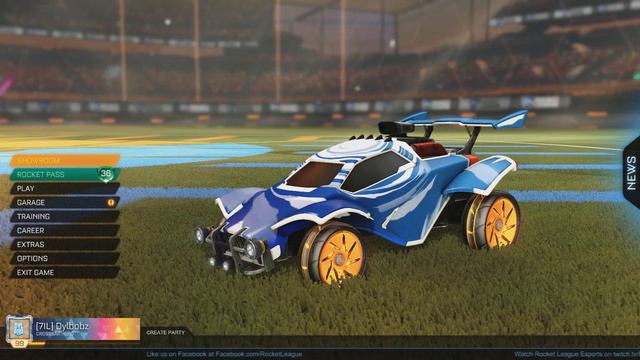All Painted 'Gernot' Wheels On Rocket League (Showcase)
