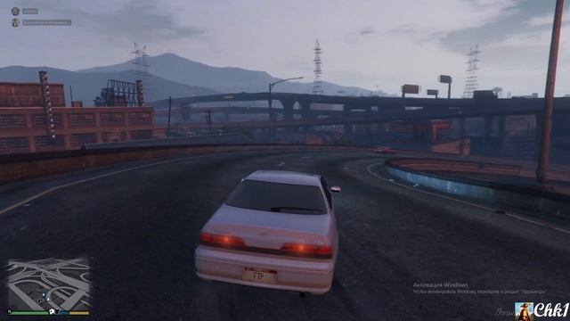 Дрифт на Toyota Mark II. Дося чихает - Марк улетает! GTA V, СМОТРЕТЬ ДО КОНЦА