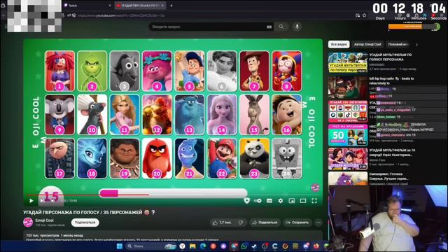 АНТОН Т2х2 УГАДЫВАЕТ ПЕРСОНАЖЕЙ ПО ГОЛОСУ