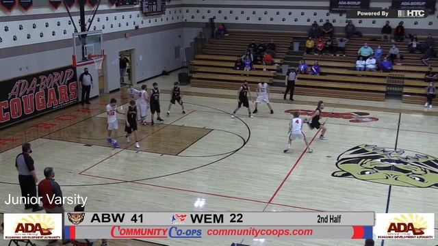 Ada-Borup/West Vs. Win-E-Mac MN High School Boys BB