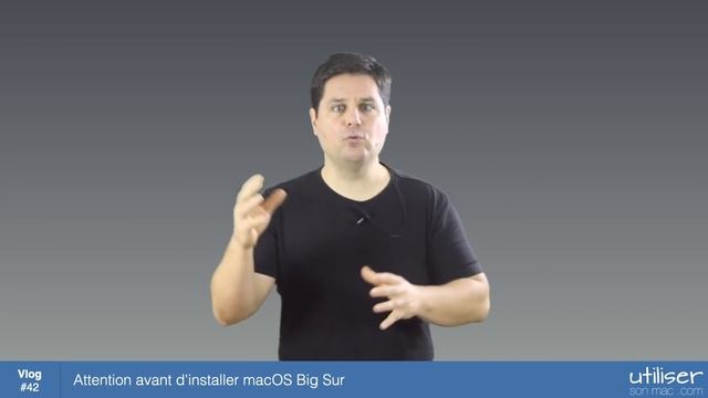 Attention Avant D'installer MacOS Big Sur