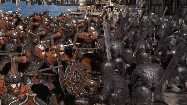 The Battle For LAKETOWN! - Dawnless Days Total War Multiplayer Siege