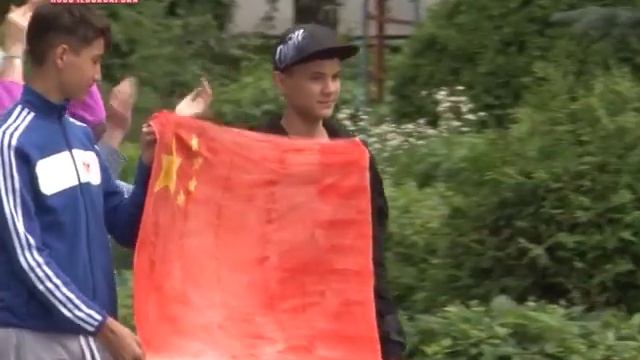 В детском лагере 