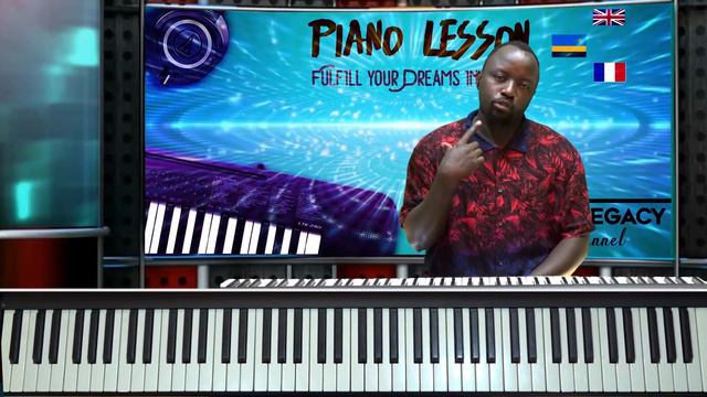 Piano Lesson Exercise Des Doigts /Fingering By Livingstone Legacy