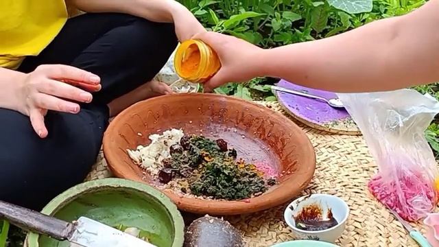 Stuffed Chicken In Nature