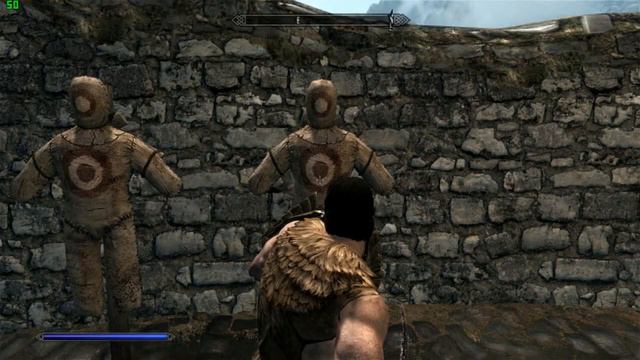 SKYRIM Third Person Camera Combat MOD Edited By Me