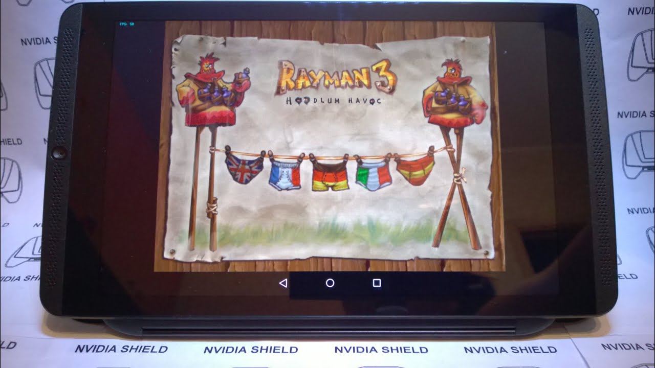 NVIDIA SHIELD TABLET   Rayman3   Dolphin Emu Overclocking