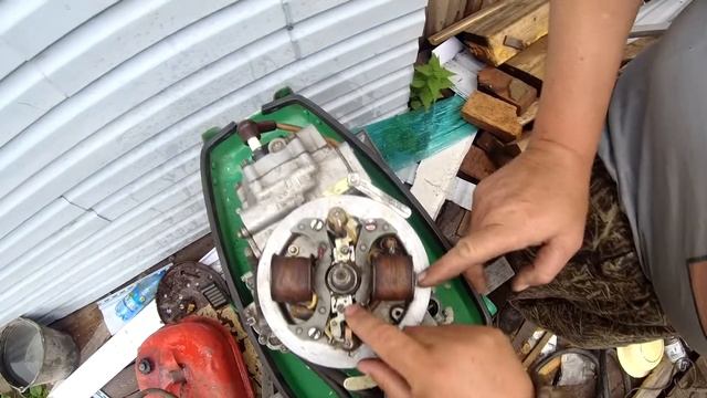 Мотор Ветерок 12 . Заводим легенду.