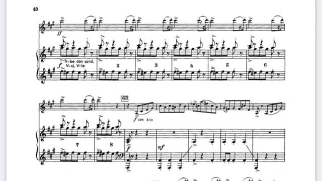 [Slow] Prokofiev Violin Concerto No.2 Op.63 3rd Mov. Piano Accompaniment
