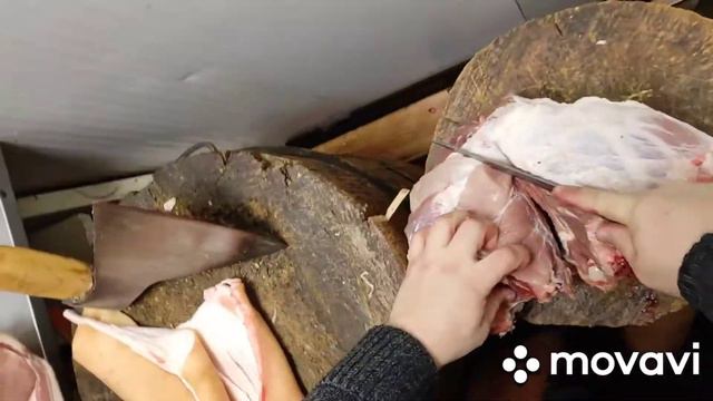 Я Мясник!!! Как разделать свинью  🐖🐷🐽🍖!!!