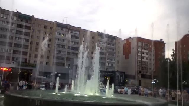 Фонтан в томске