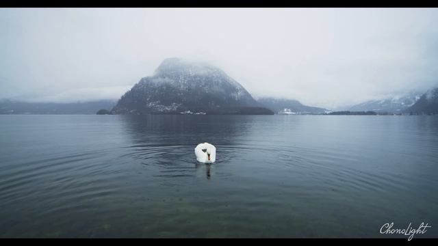 Hallstatt Village AUSTRIA Winter With Meditaion Music | 4K Relaxation Film