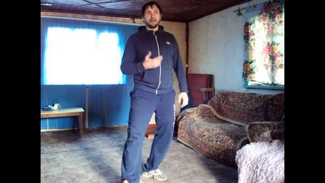 Ицюань - тренировка трущего шага Моцабу