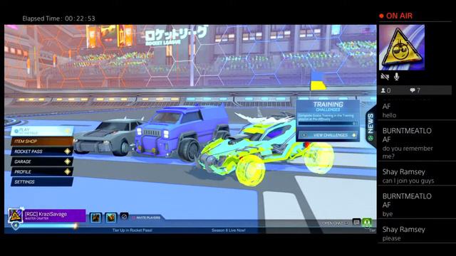 Rocket League/ KraziSavage/ ReapeR GAMing CREW/ KEeP On GAMing