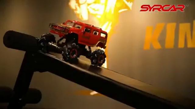 Машина радиоуправляемая «Джип-акробат», 4WD полный привод, движение во всех направлениях, цвета МИК