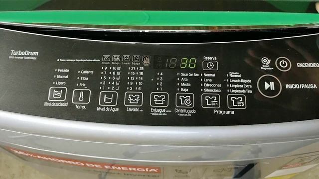Lavadora LG Turbo Drum Smart Inverter Como Activar Secado Con Aire
