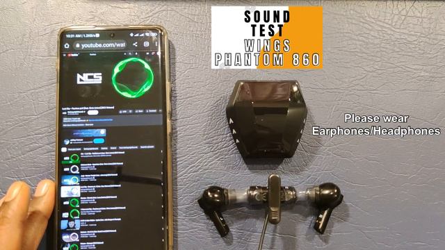 WINGS PHANTOM 860 SOUND TEST । TECHNICKS