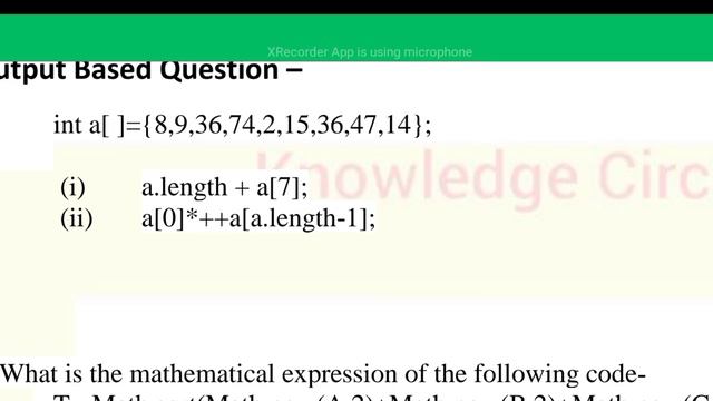 ICSE Computer Applications Section A | New Pattern