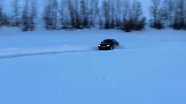 Озерные приключения в оренбурге. Зимний дрифт.