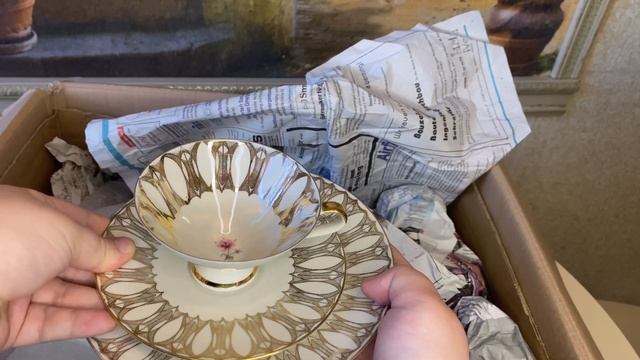 КОРОБОЧНАЯ РАСПАКОВКА ФАРФОРА ?? МНОГО ВИНТАЖА ??