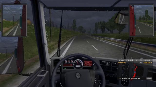 Рейс New Castle-Unnaburck/Euro Truck Simulator 2/ Game Show.