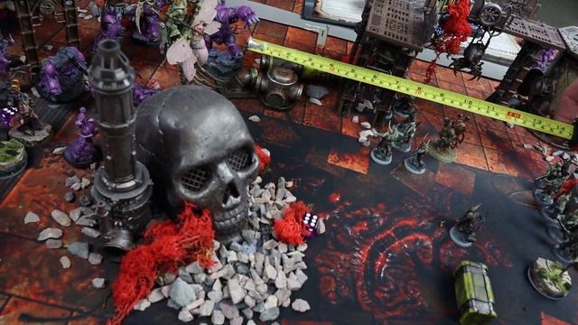Death Guard Vs Chaos Space Marines, Creations Of Bile - 1000pts 9th Ed Battle Report