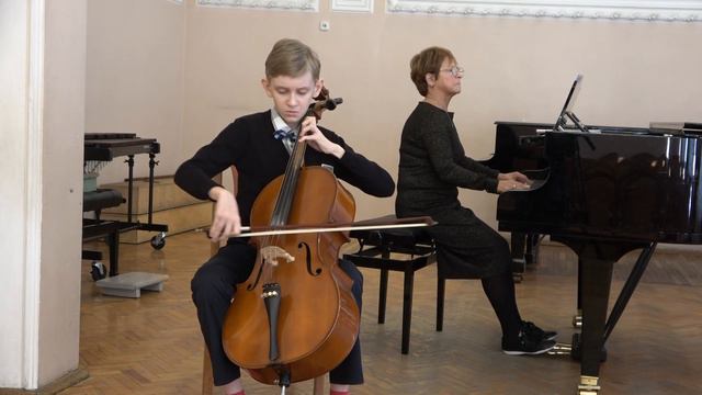 А.П.Петров. Гусарский марш. Москвитин Андрей (препод. Наумова Р.З.). Юниоры-1 (11-14л.)