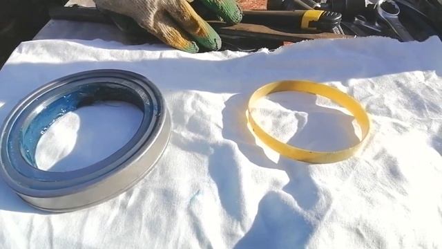 Т-40 Сцепление не выдержало Выжимной отстой