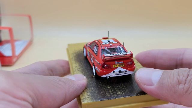 Tarmac Works 1/64 Mitsubishi Lancer Evolution VIMonte Carlo Rally 2000 Winner