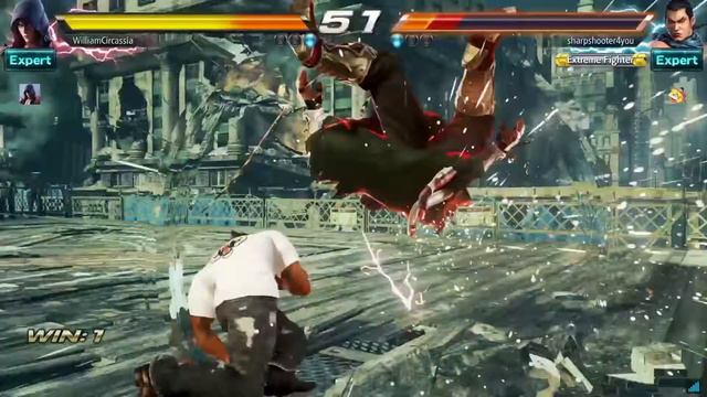 TEKKEN 7 -  Game Play - Jin Vs Feng