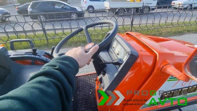 Модернизированный японский трактор HINOMOTO CX16 Progress Avto японские минитрактора купить