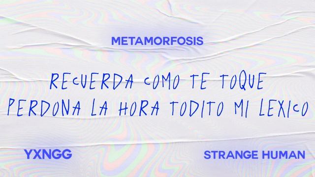 Strange Human - Moon ( LETRA )