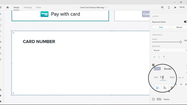 Adobe XD Tutorial | How To Design Credit Card Checkout Web Page | UI UX Design