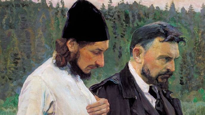 Михаил Нестеров. «Философы»