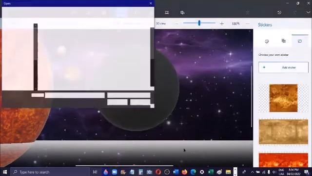 Dibujando Planetas, Ahora En Paint 3D
